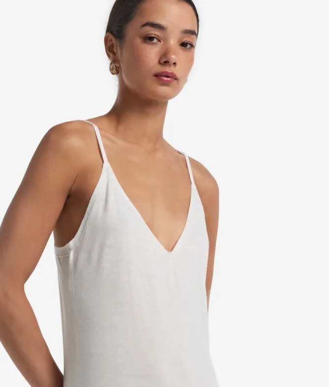 Abito sottoveste in Cashmere Ultrafine