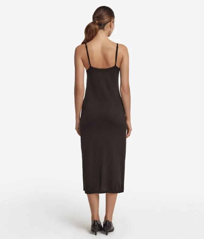 Abito sottoveste in Cashmere Ultrafine