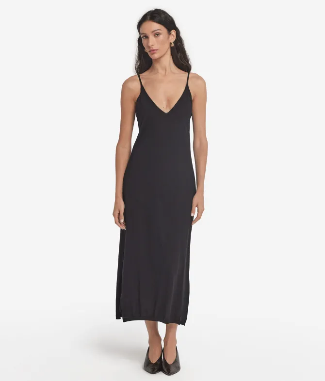 Abito sottoveste in Cashmere Ultrafine