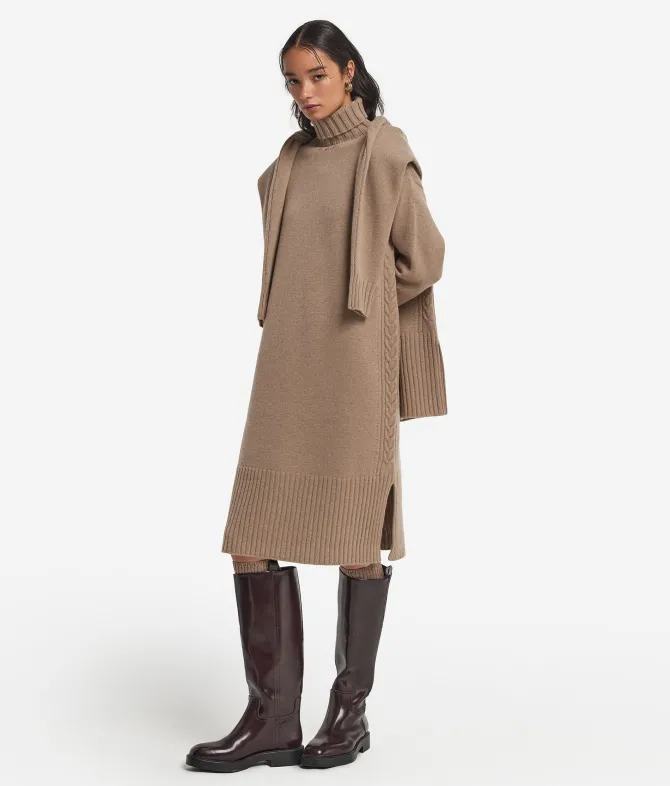 Abito trecce in Cashmere Ultrasoft