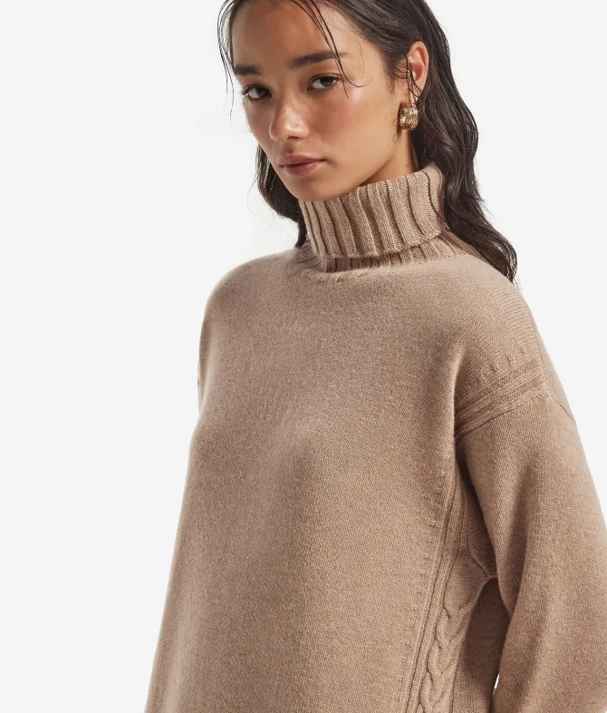 Abito trecce in Cashmere Ultrasoft