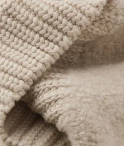 Balaclava a coste in Cashmere Ultrasoft e bouclè