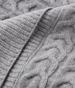Balaclava con intreccio in Cashmere Ultrasoft