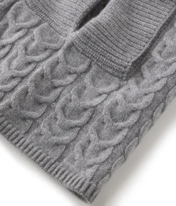 Balaclava con intreccio in Cashmere Ultrasoft