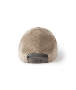 Baseball in velluto di cotone con interno in cashmere