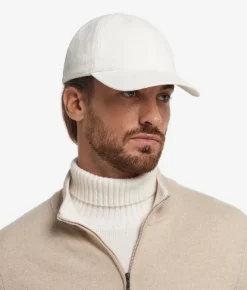 Baseball in velluto di cotone con interno in cashmere