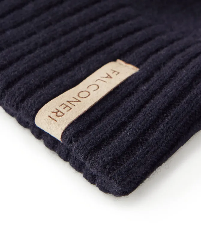 Berretto a costa doppia in Cashmere Ultrasoft