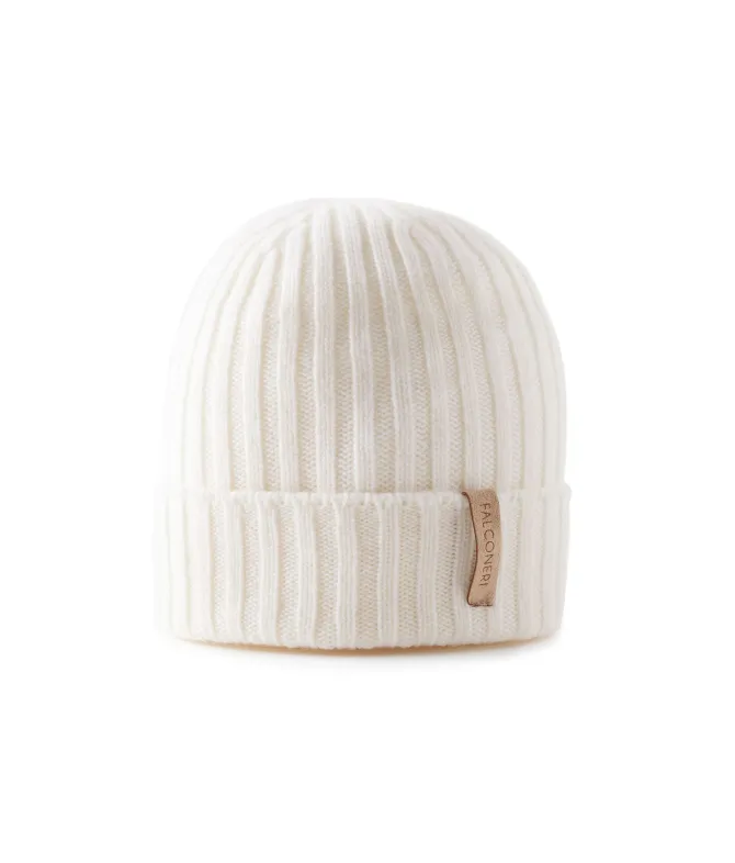 Berretto a coste in Cashmere Ultrasoft