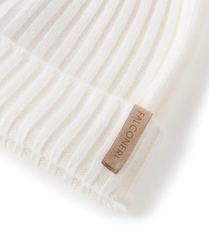 Berretto a coste in Cashmere Ultrasoft