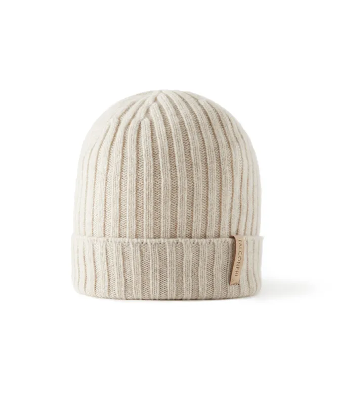 Berretto a coste in Cashmere Ultrasoft