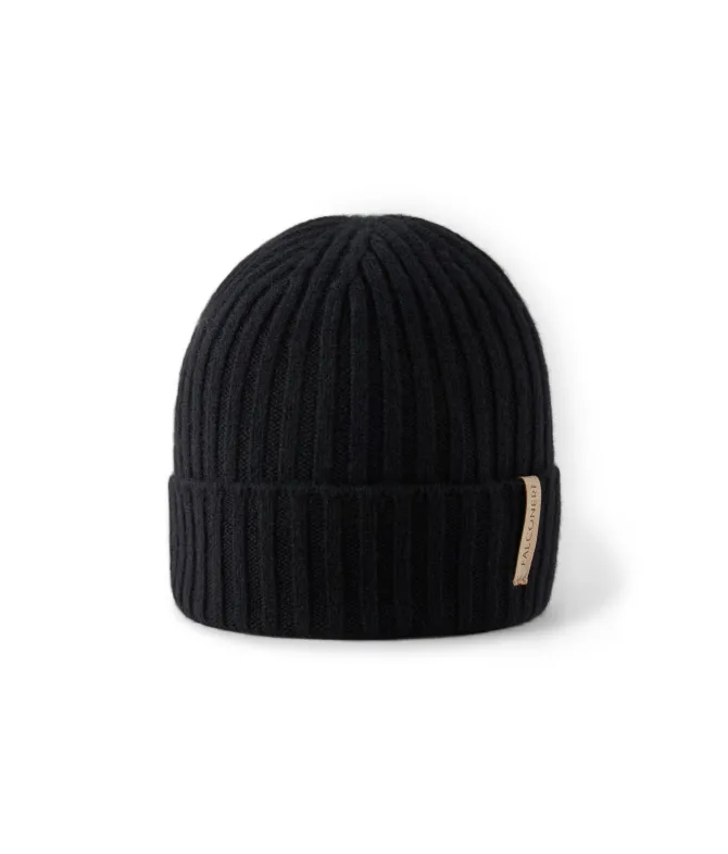 Berretto a coste in Cashmere Ultrasoft
