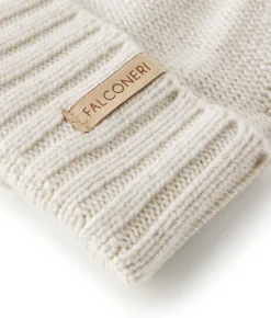 Berretto a coste in Cashmere Ultrasoft e paillettes