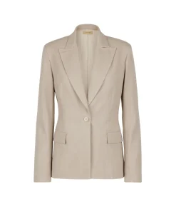 Blazer monopetto in cotone