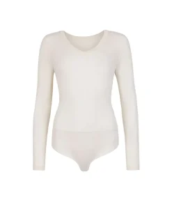 Body a costina in Cashmere Ultrafine