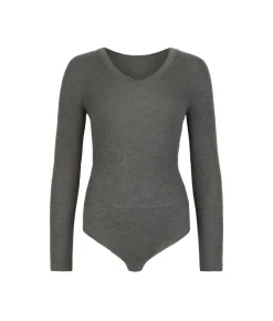 Body a costina in Cashmere Ultrafine