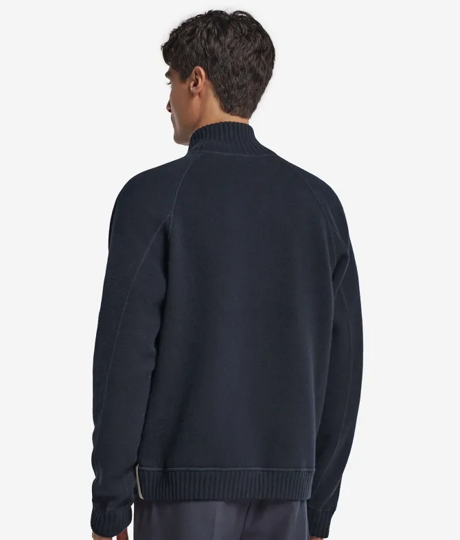Bomber reversibile in Cashmere Ultrasoft
