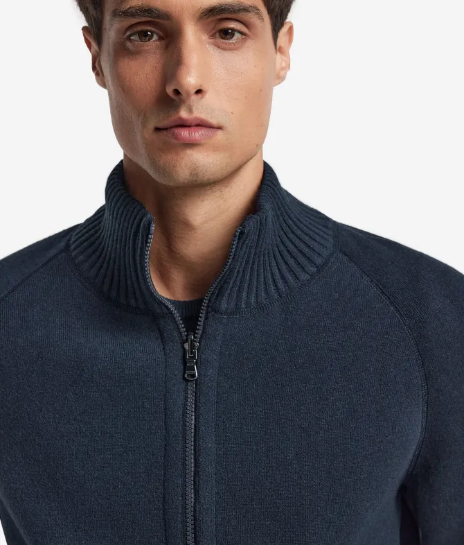 Bomber reversibile in Cashmere Ultrasoft