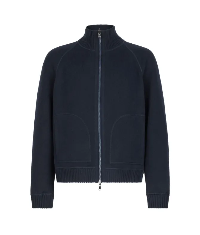 Bomber reversibile in Cashmere Ultrasoft
