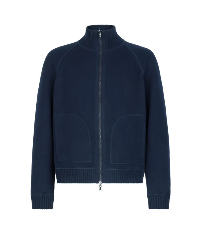 Bomber reversibile in Cashmere Ultrasoft