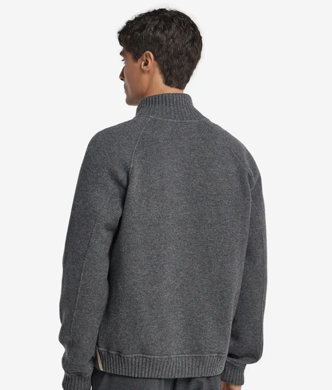 Bomber reversibile in Cashmere Ultrasoft
