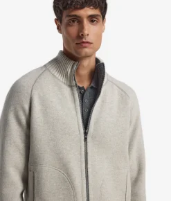 Bomber reversibile in Cashmere Ultrasoft