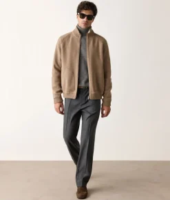 Bomber reversibile in Cashmere Ultrasoft