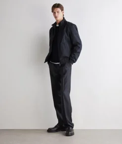 Bomber tecnico in cotone cashmere