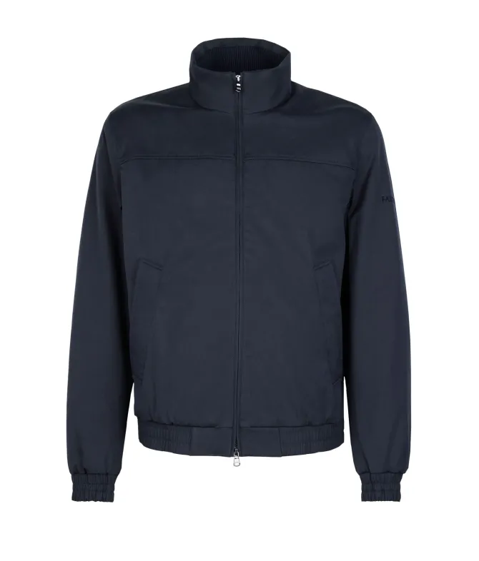 Bomber tecnico in cotone cashmere
