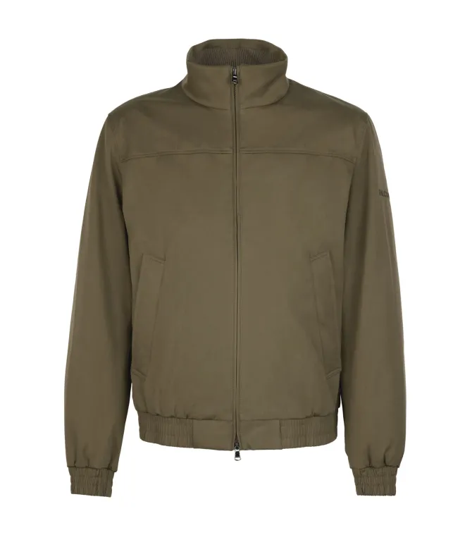 Bomber tecnico in cotone cashmere