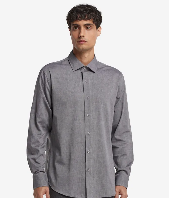 Camicia in cotone cashmere