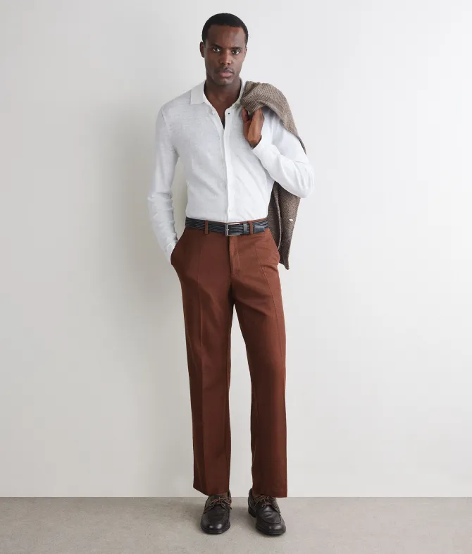 Camicia in lino cotone