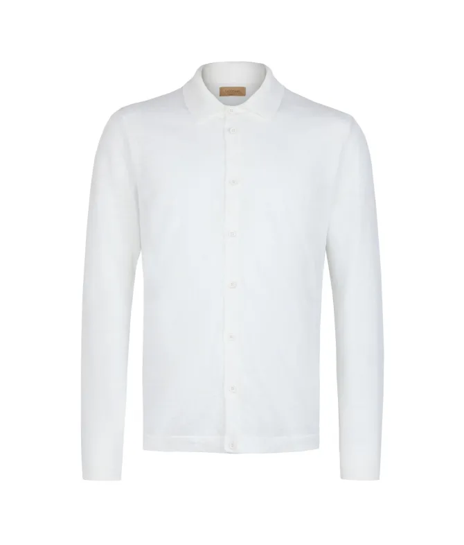 Camicia in lino cotone