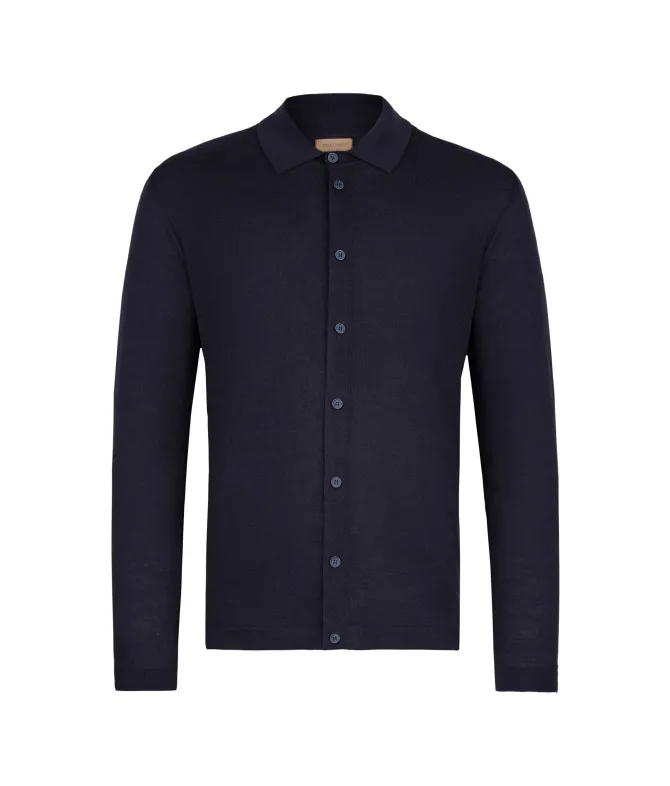 Camicia in lino cotone