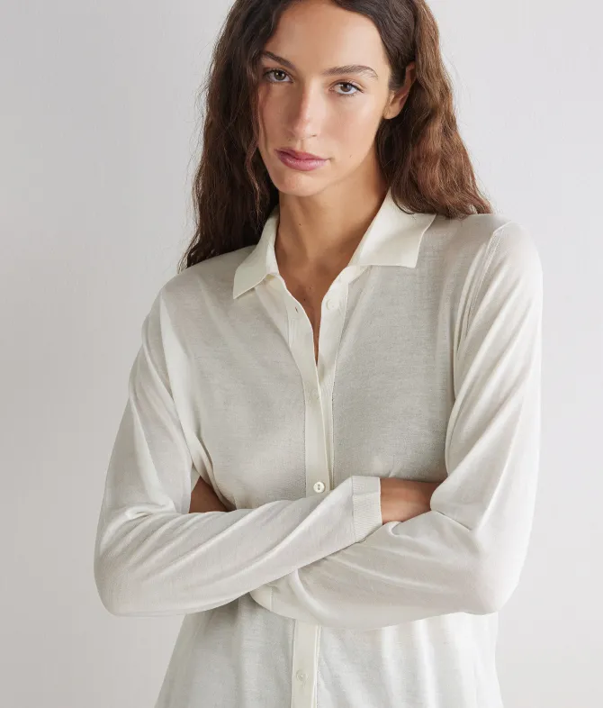 Camicia in seta