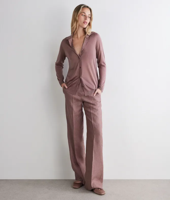 Camicia in seta