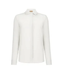 Camicia in seta con colletto