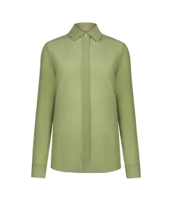 Camicia in seta con colletto