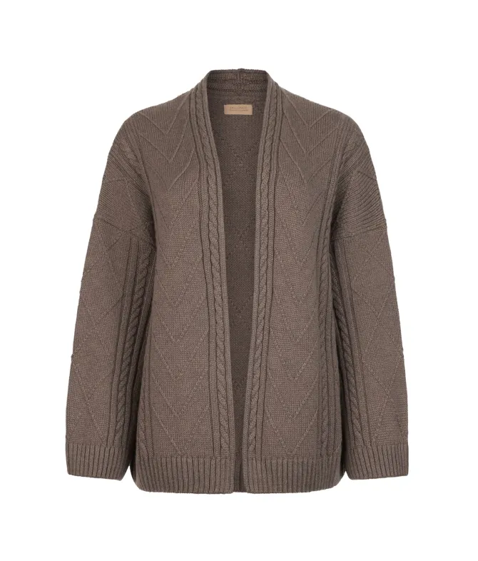 Cappa con lavorazione a trecce in Cashmere Ultrasoft