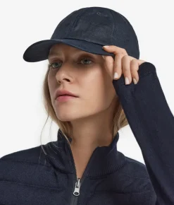 Cappello baseball in lino