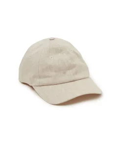 Cappello baseball in lino