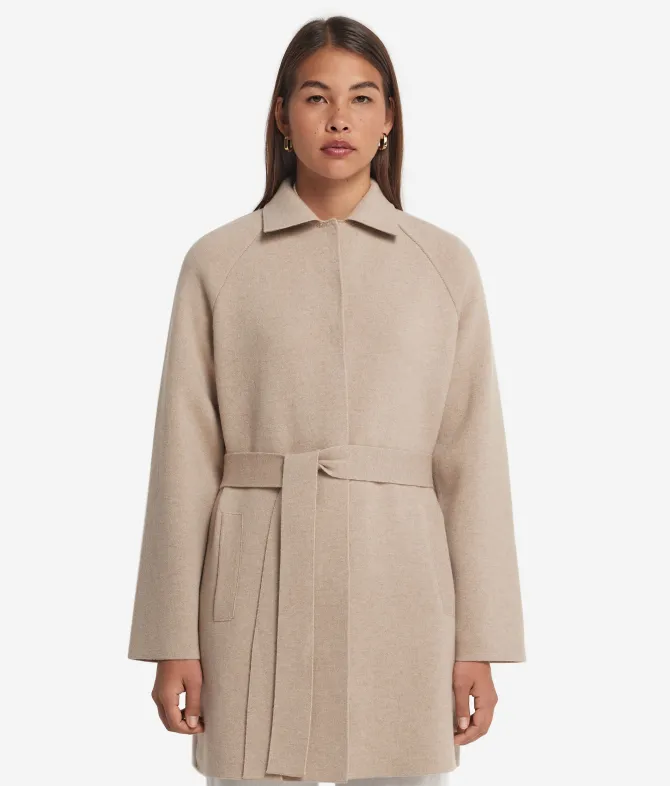 Cappotto con colletto in Cashmere Ultrasoft