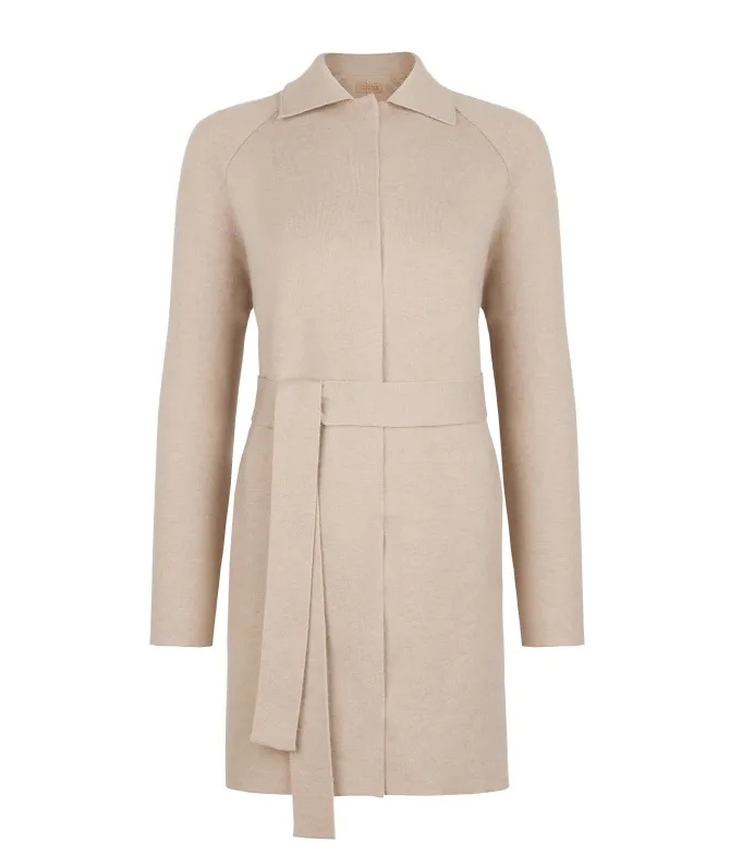 Cappotto con colletto in Cashmere Ultrasoft
