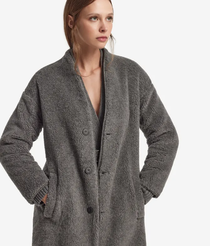 Cappotto reversibile in cashmere