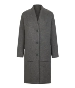 Cappotto reversibile in cashmere