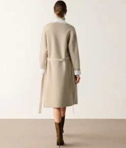 Cappotto reversibile in cashmere