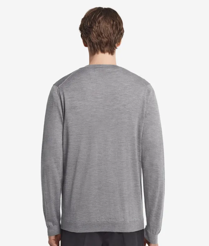 Cardigan con bottoni in Cashmere Ultrafine