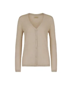 Cardigan con scollo a V in Cashmere Ultrafine