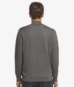 Cardigan con zip in Cashmere Ultrafine