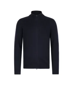 Cardigan con zip in Cashmere Ultrasoft
