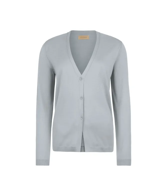 Cardigan in cotone fresh
